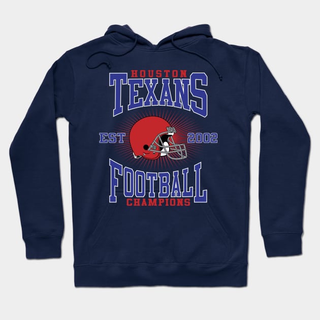 Houston Texans Football Champions Hoodie by genzzz72